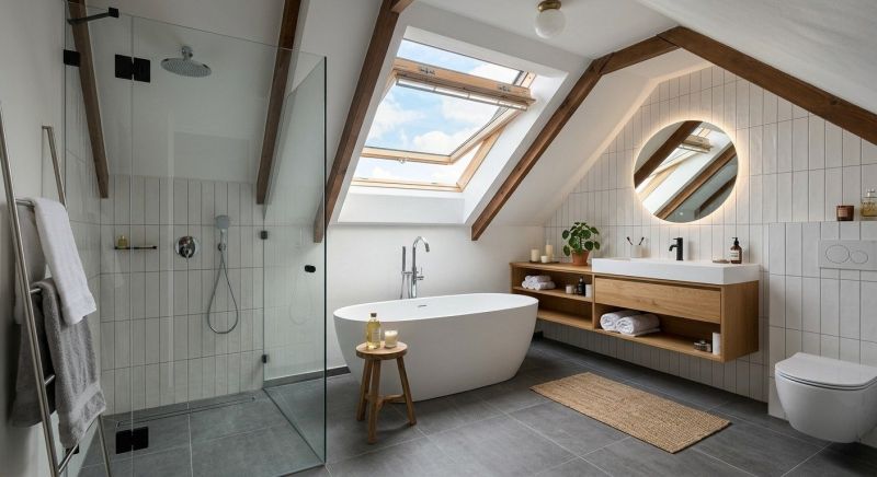 Attic Bathroom Remodeling in Bethany Beach, DE