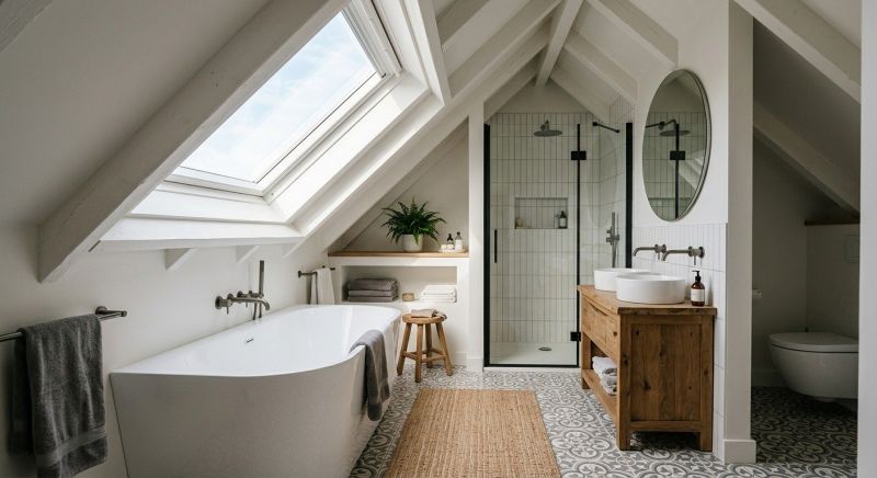 Attic Bathroom Remodeling in Bethany Beach, DE