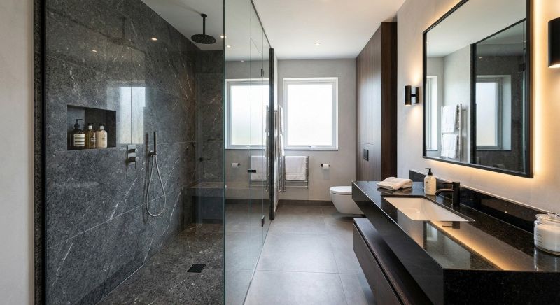 Granite Shower Installation in Bethany Beach, DE