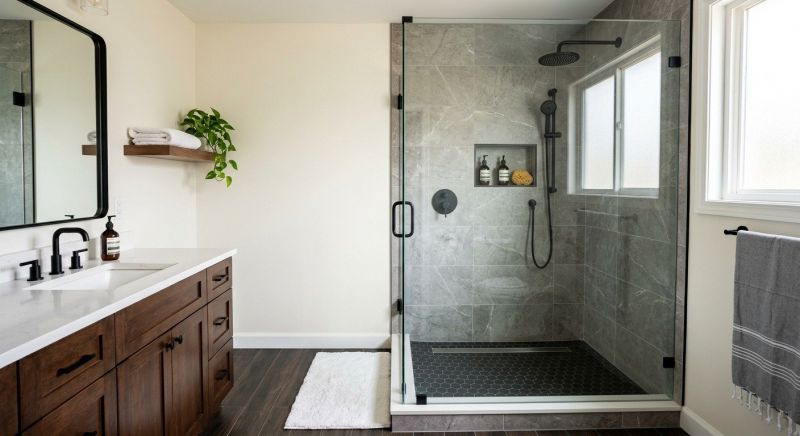 Tub To Shower Conversion in Ocean City, MD