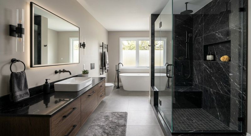 Granite Shower Installation